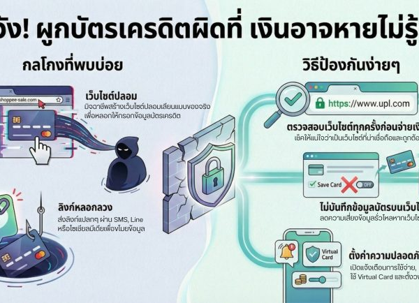 เตือนภัย เมื่อ “ความสะดวก” จากกากช้อปอาจกลายเป็น “ความเสี่ยง”